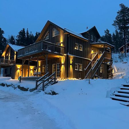 Modern Stuga Med Ski Lodge Kaensla Йервсё Экстерьер фото