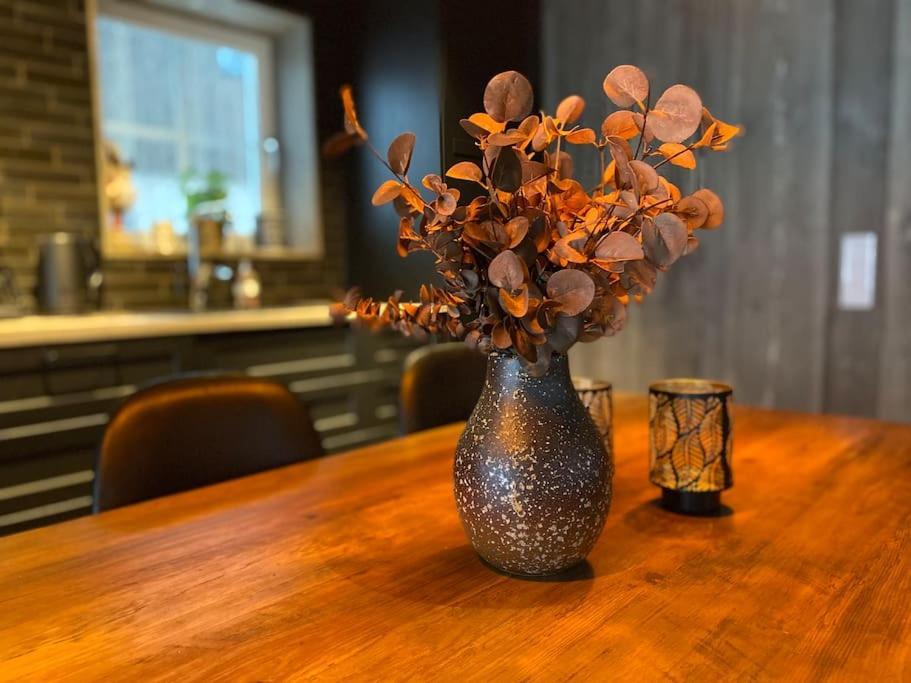 Modern Stuga Med Ski Lodge Kaensla Йервсё Экстерьер фото